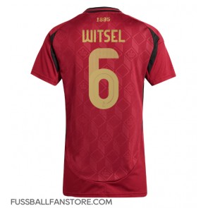 Belgien Axel Witsel #6 Replik Heimtrikot Damen EM 2024 Kurzarm